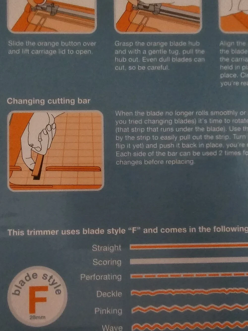 Fiskars 12 Inch Desktop Rotary Trimmer NIB Scrapbook Paper Cutter Craft Tool